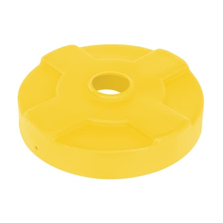 DRUM RECYCLING LID 30 GAL DRUM YELLOW